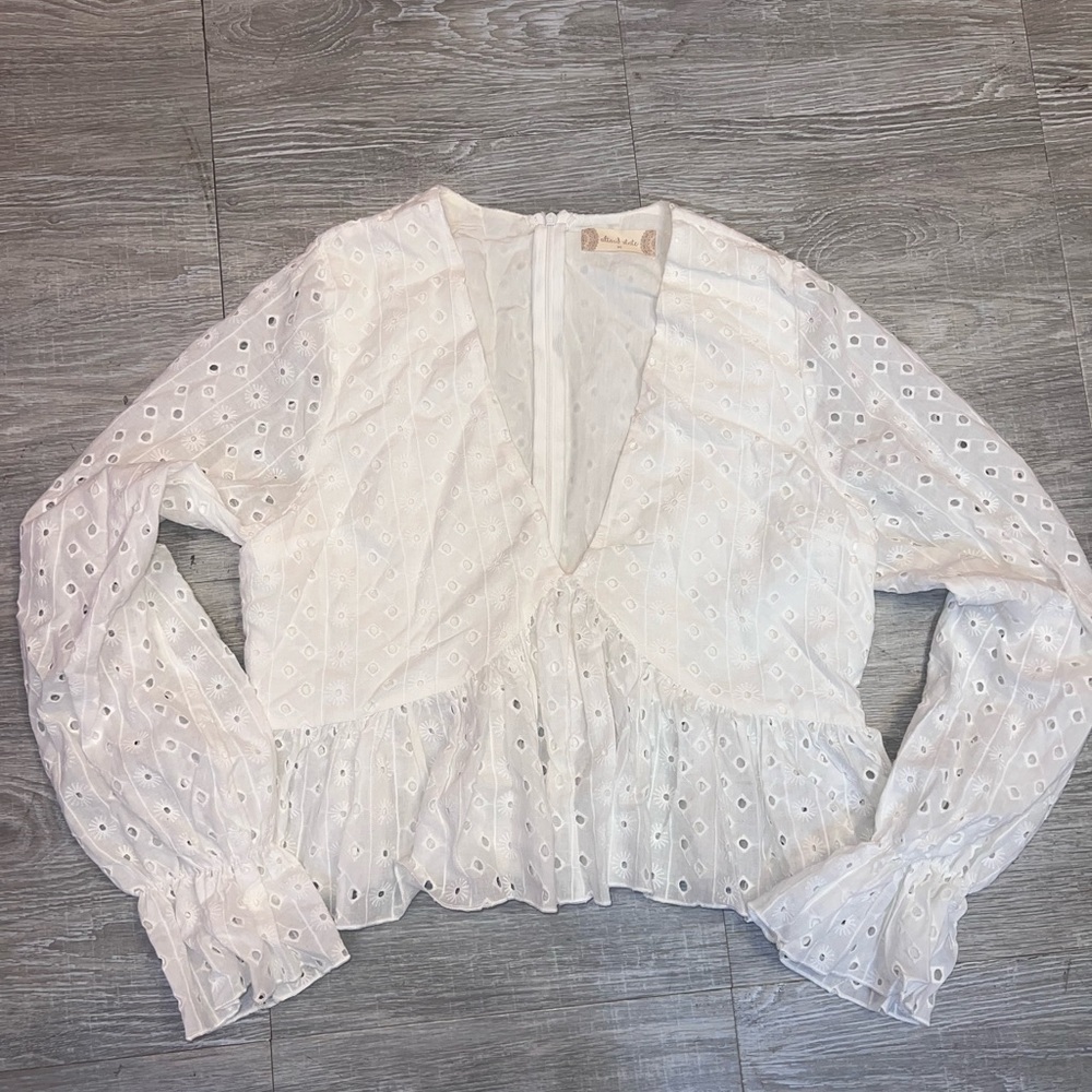 White western top